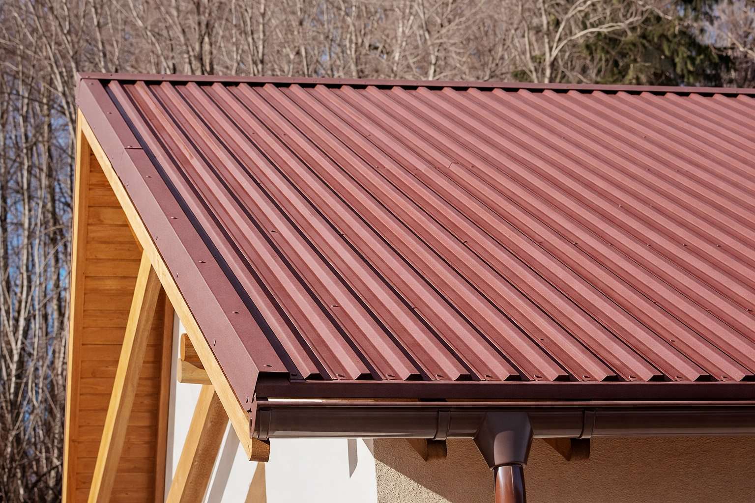 Профнастил НС-18 для кровли частных и коммерческих объектов